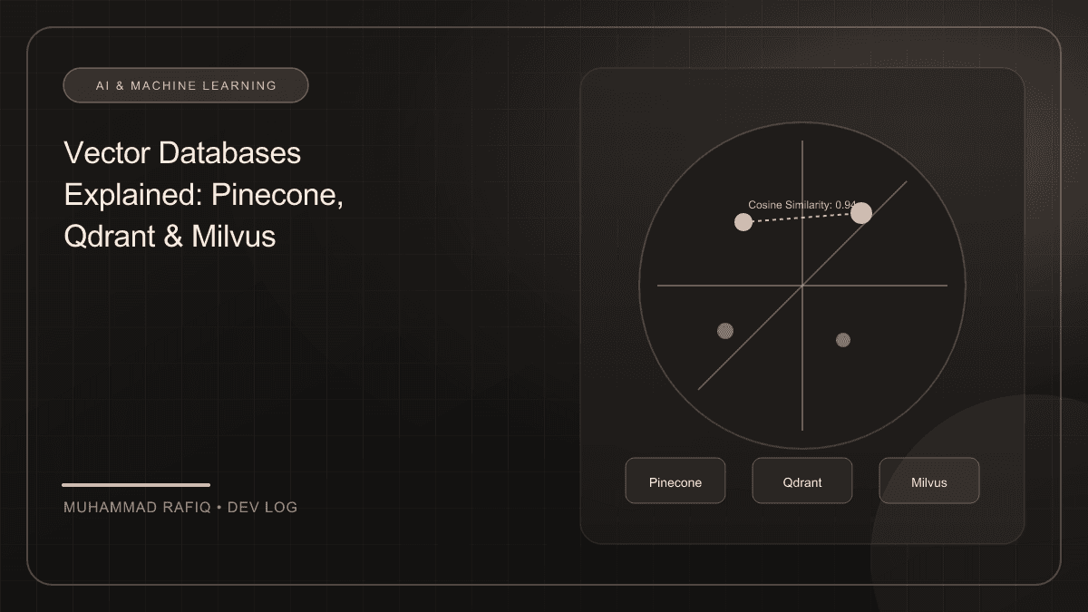 Vector Databases Explained